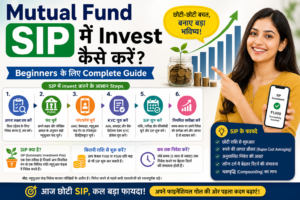 Mutual Fund SIP mein invest kaise karein beginners guide infographic Hindi